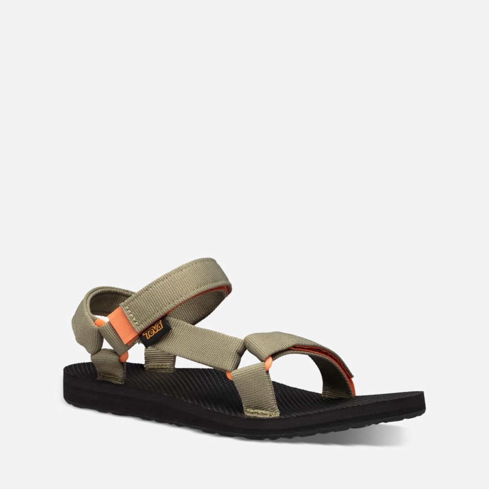 Teva Original Universal Tursandaler Dame Olivengrønne | 97BZQAMFI