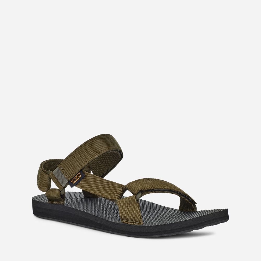 Teva Original Universal Tursandaler Herre Olivengrønne | 97VNZCHFI