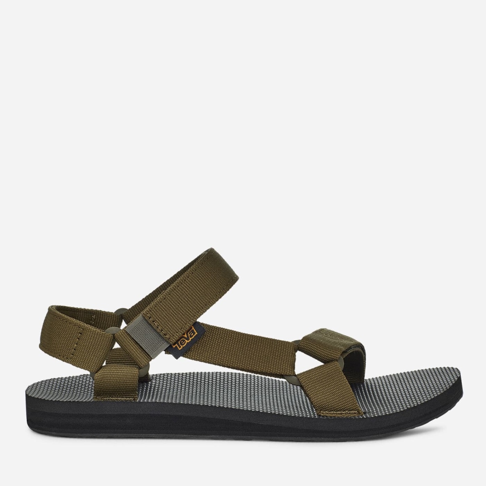 Teva Original Universal Tursandaler Herre Olivengrønne | 97VNZCHFI