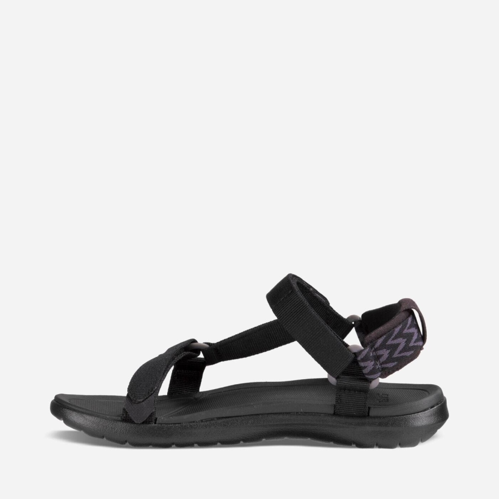 Teva Sanborn Universal Tursandaler Dame Svarte | 63YWBEGAL