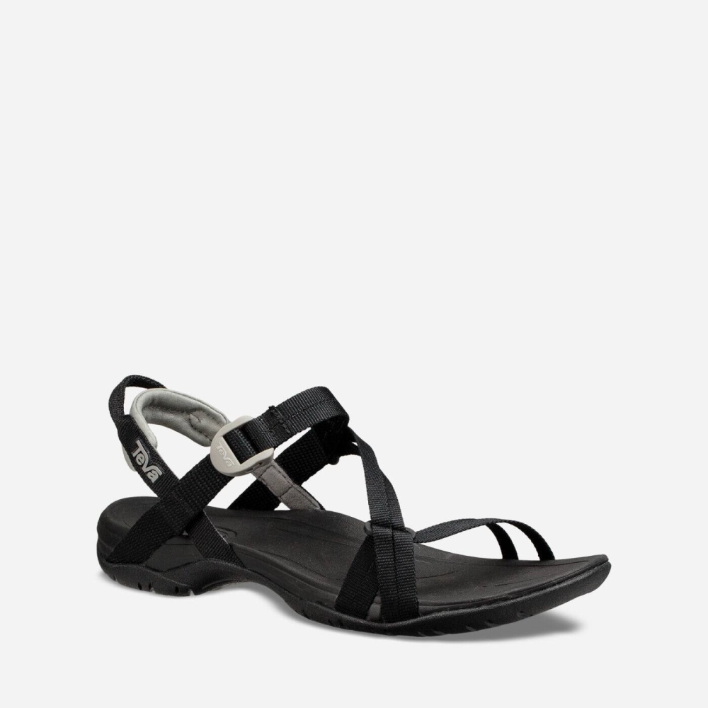 Teva Sirra Tursandaler Dame Svarte | 61NBPQKDM