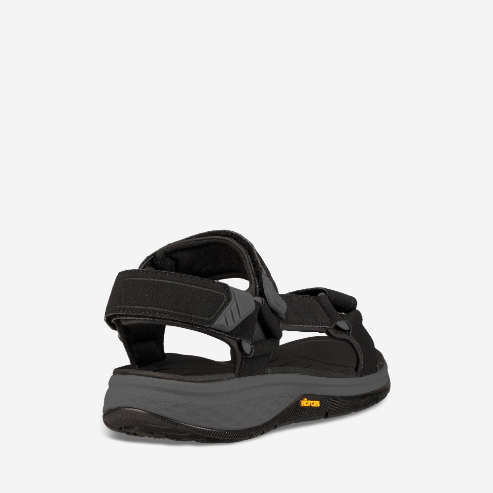 Teva Strata Universal Sandaler Herre Svarte | 05SFWIVOC