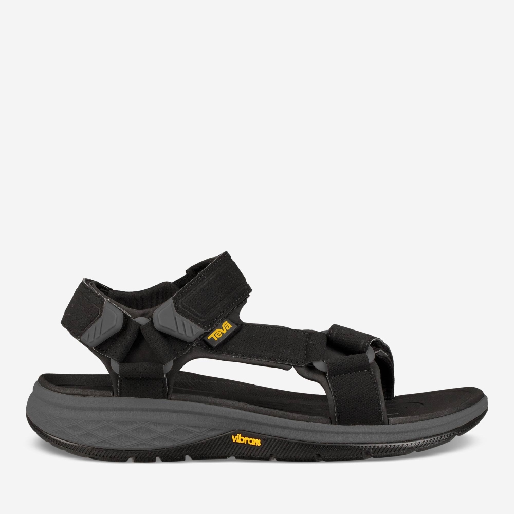 Teva Strata Universal Sandaler Herre Svarte | 05SFWIVOC