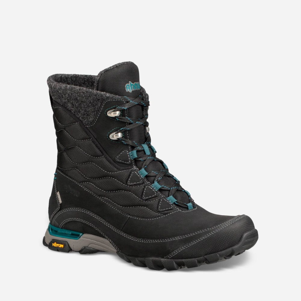 Teva Sugarfrost Insulated WP Snøresko Dame Svarte | 76UBXTLCO