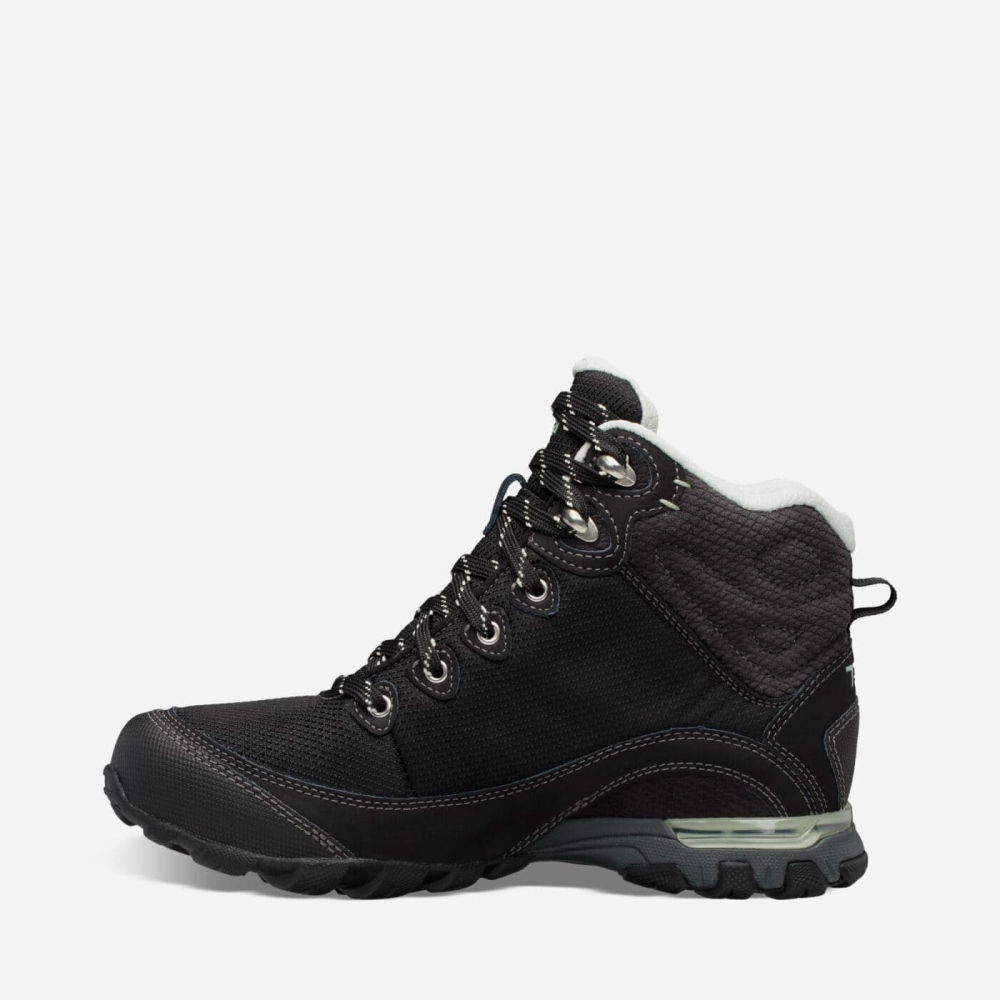 Teva Sugarpine Mid WP Fjellsko Dame Svarte | 23FMBEUTV