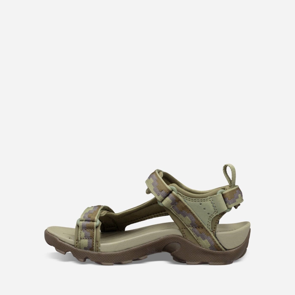 Teva Tanza Slip On Sko Barn Olivengrønne | 70PMKVLDX