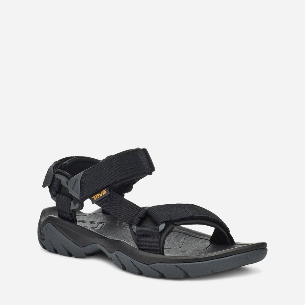 Teva Terra Fi 5 Universal Sandaler Herre Svarte Grå | 47USWLRMG