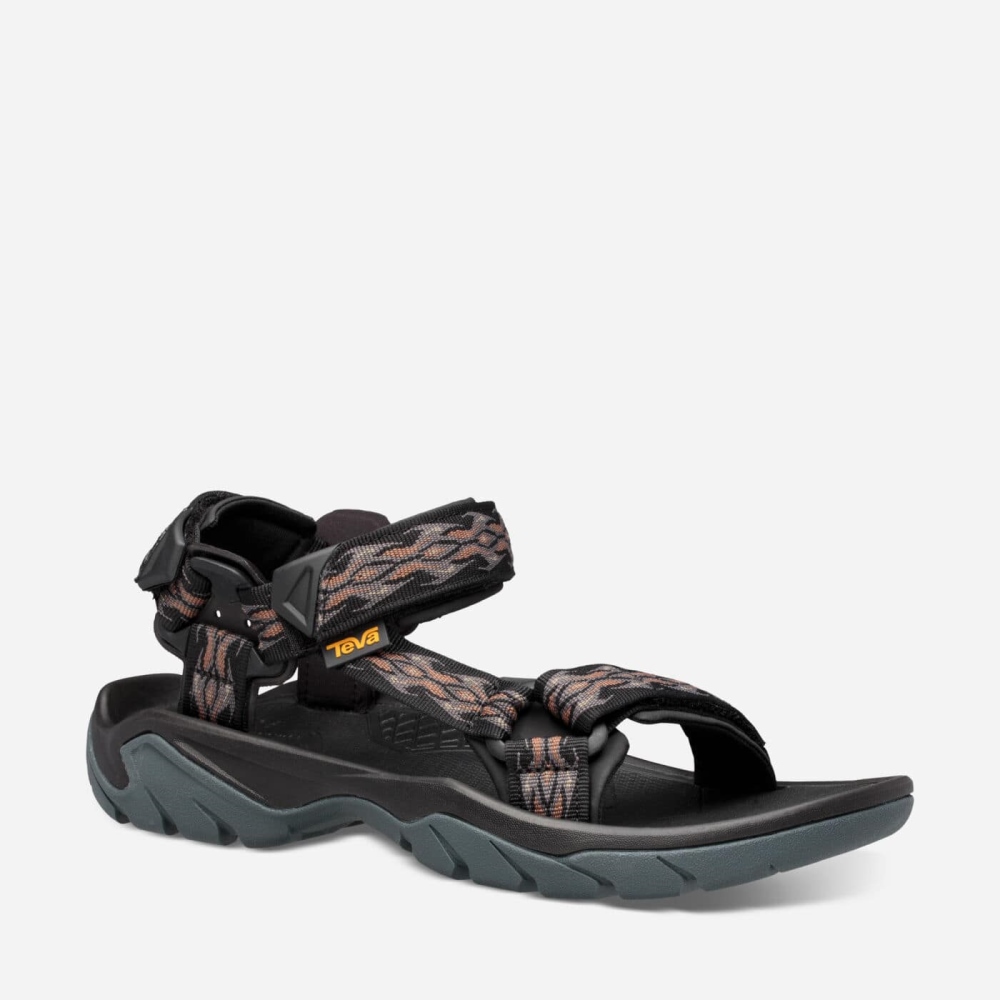 Teva Terra Fi 5 Universal Sandaler Herre Svarte | 71UMWAFCS