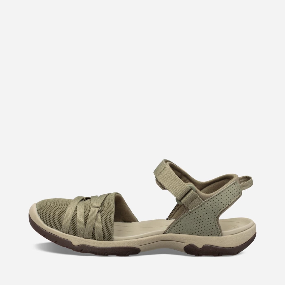 Teva Tirra CT Tursandaler Dame Olivengrønne | 16IOJXPQV