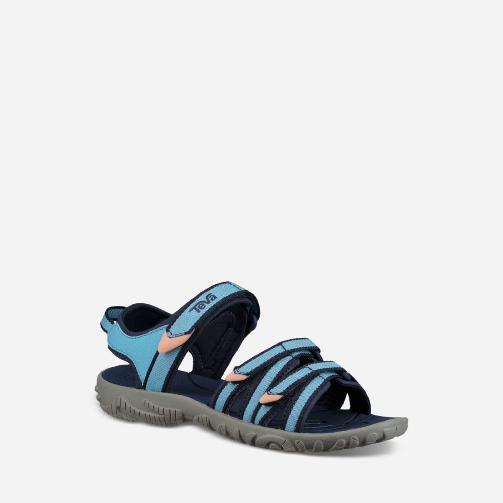 Teva Tirra Slip On Sko Barn Blå | 07ETUFDGX