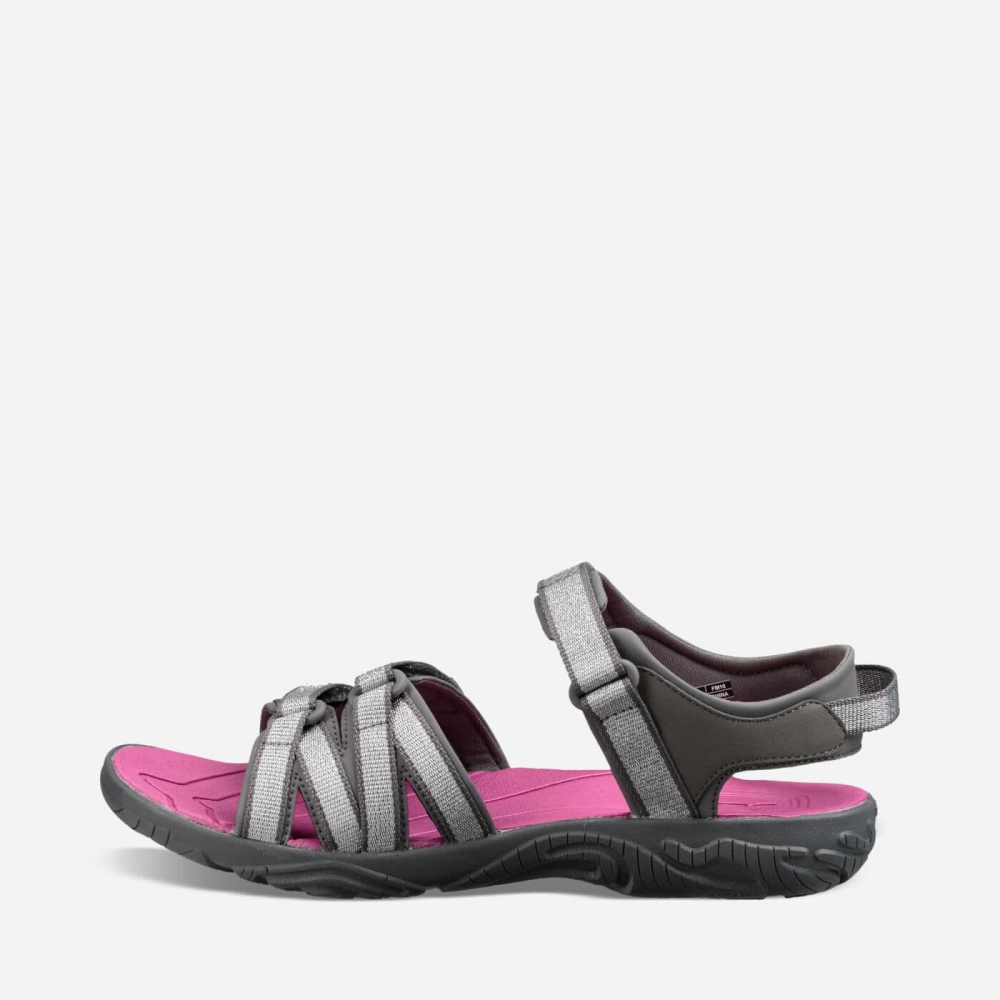 Teva Tirra Tursandaler Barn Sølv Rosa | 04IZWSFGJ