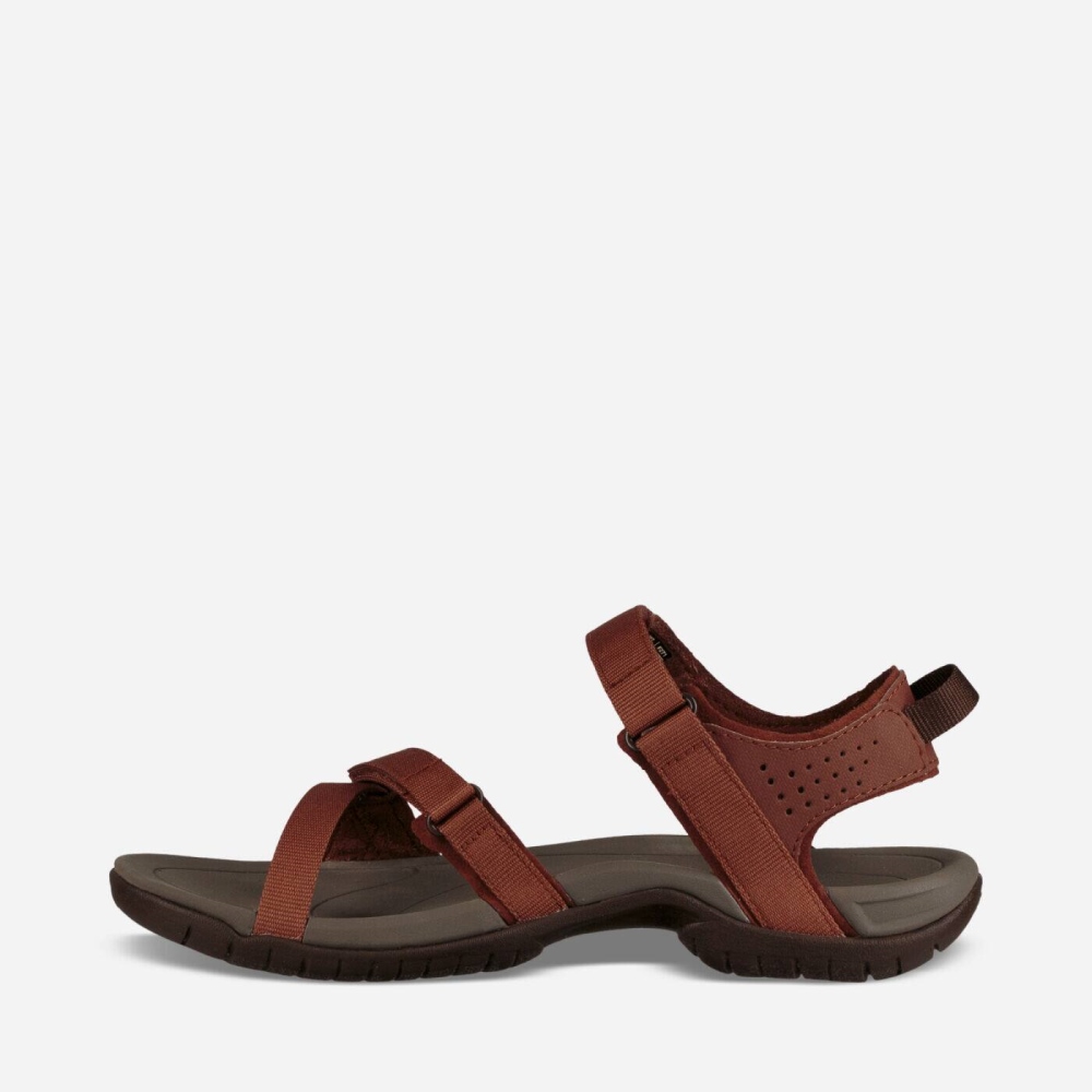 Teva Verra Tursandaler Dame Brune | 54LFSTNHY