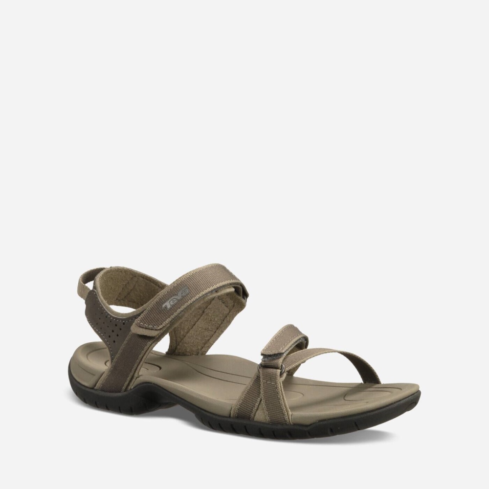 Teva Verra Tursandaler Dame Khaki | 98YGSIXLT