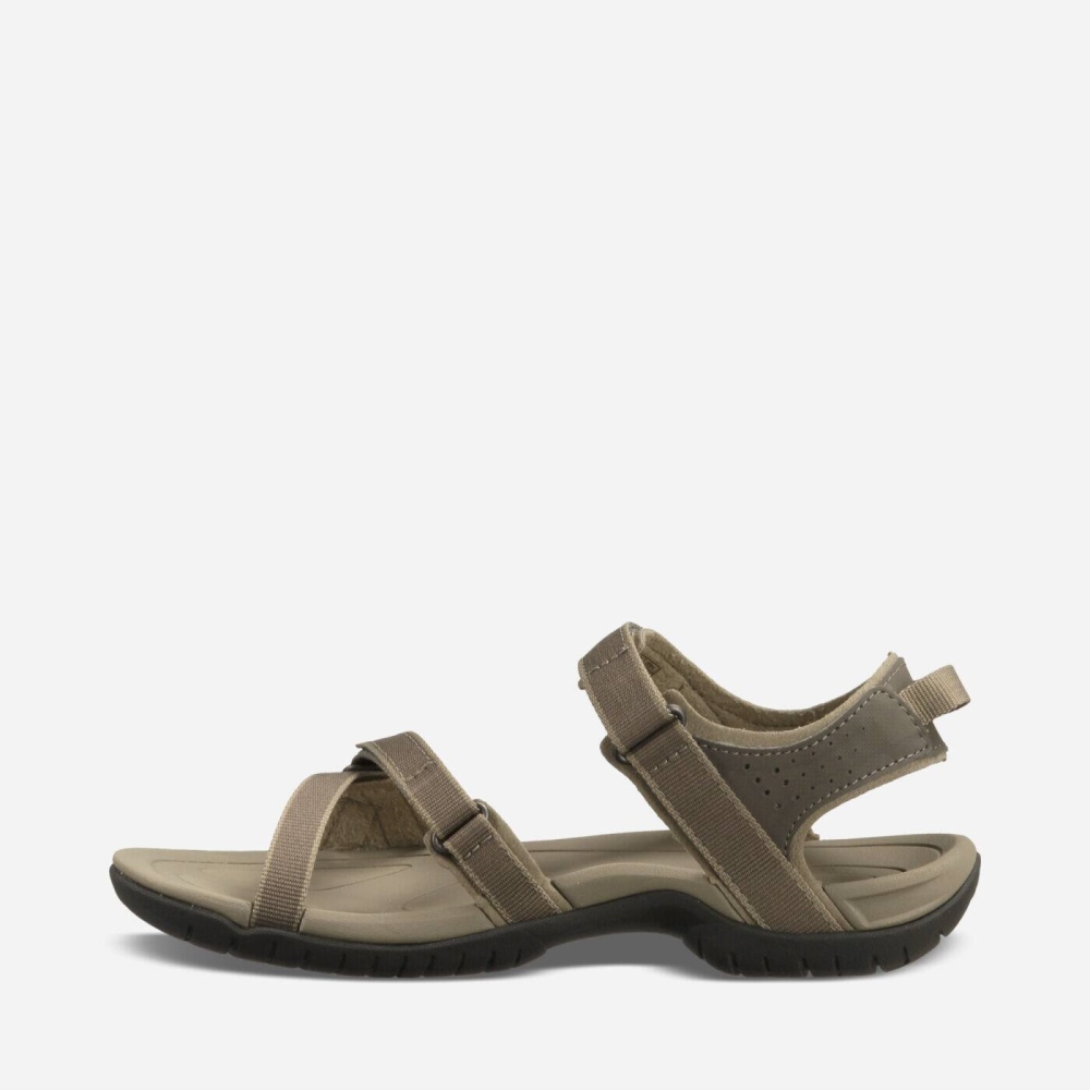 Teva Verra Tursandaler Dame Khaki | 98YGSIXLT