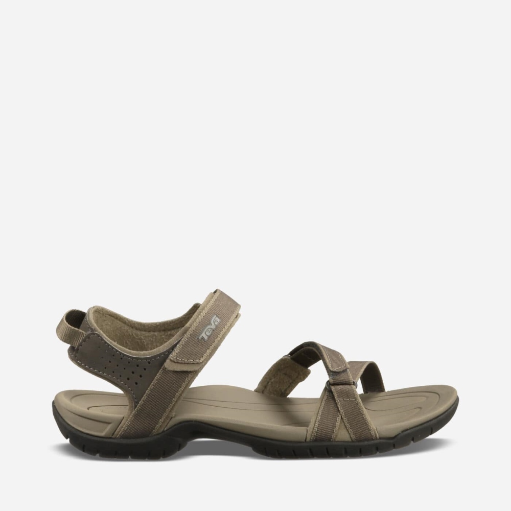 Teva Verra Tursandaler Dame Khaki | 98YGSIXLT