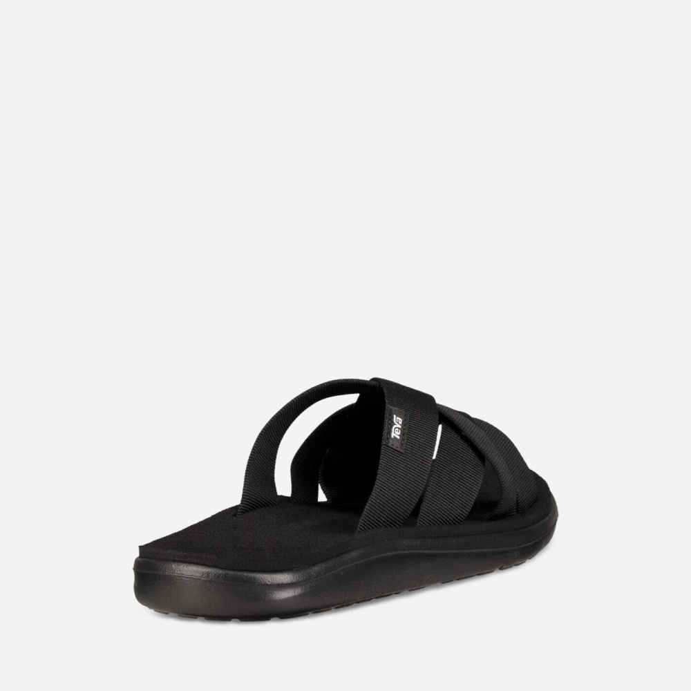 Teva Voya Badesandaler Sandaler Herre Svarte | 38XPWMCJS