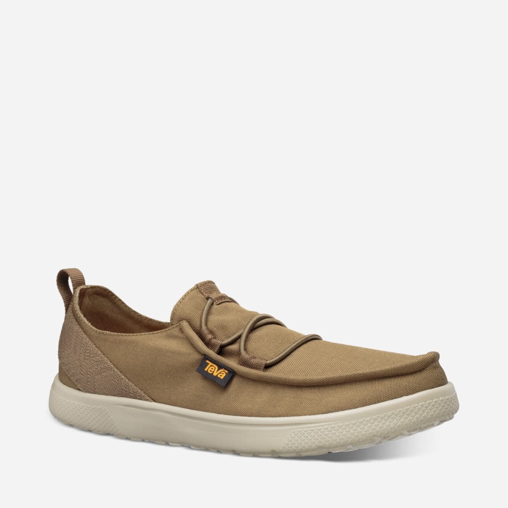 Teva Voya Blonder Slip On Sko Herre Olivengrønne | 56FUAHNYC