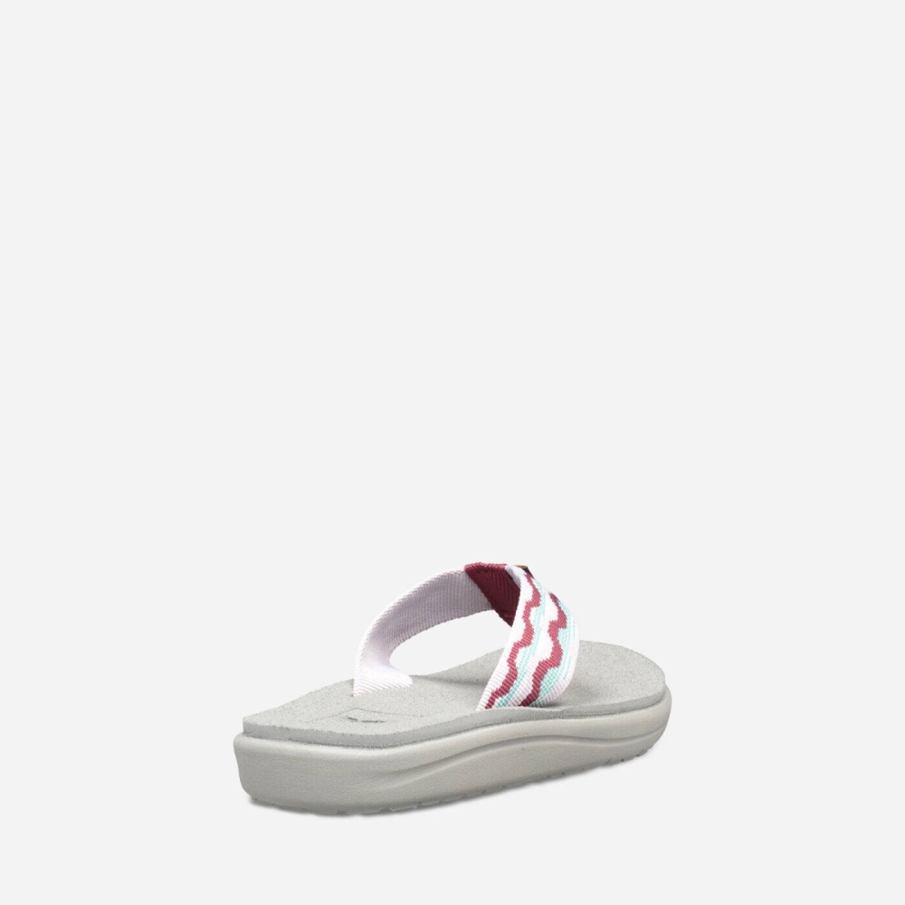 Teva Voya Flip Flops Barn Grå Rosa | 60VYTDIHG