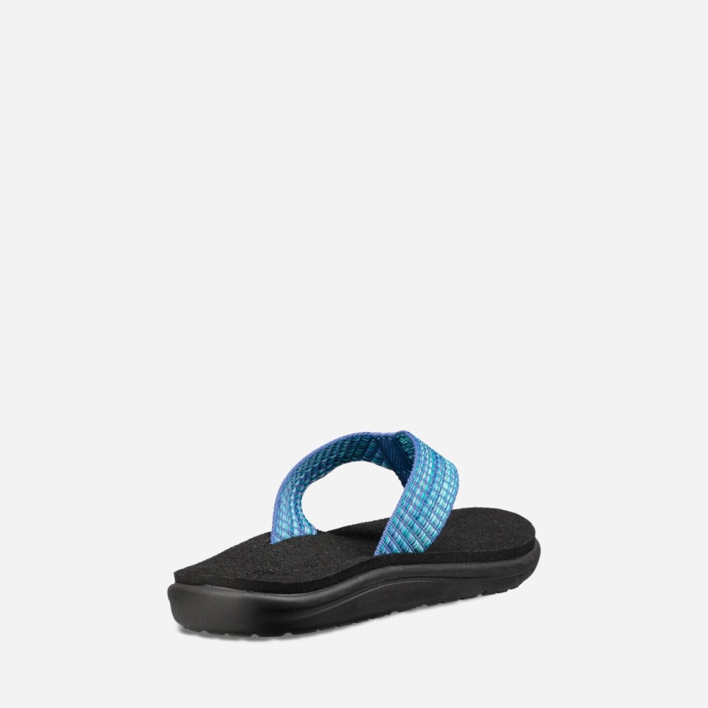 Teva Voya Flip Flops Dame Blå | 03QAIEWZH