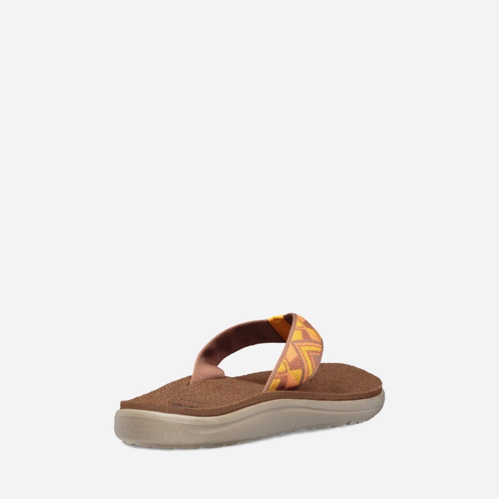 Teva Voya Flip Flops Dame Gul | 13YTFBAJS