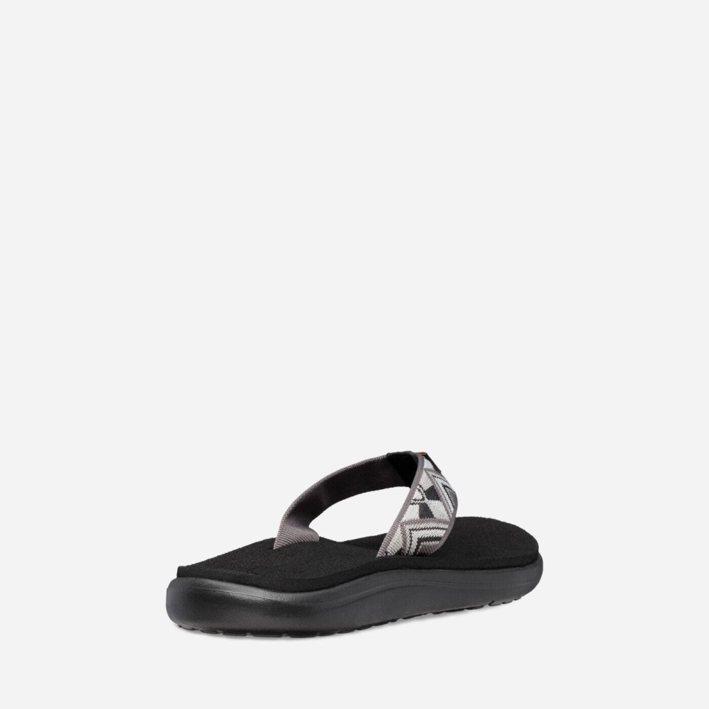 Teva Voya Flip Flops Dame Mørke Grå | 07BLOQVXP