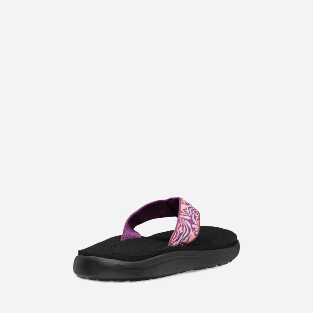 Teva Voya Flip Flops Dame Rosa | 48HGQRBOF