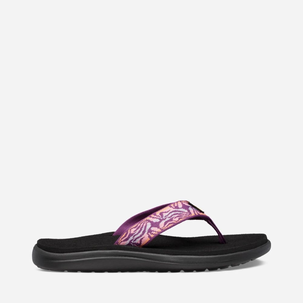 Teva Voya Flip Flops Dame Rosa | 48HGQRBOF