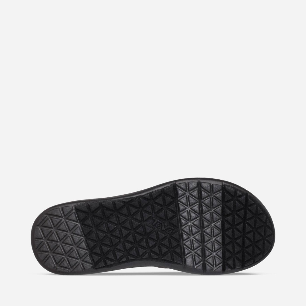 Teva Voya Flip Flops Dame Svarte | 64IHUVKOM