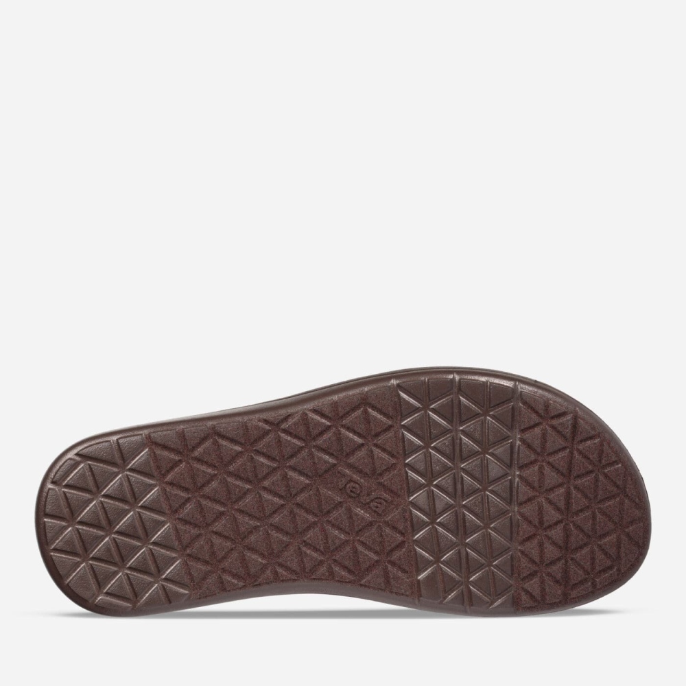 Teva Voya Flip Flops Herre Brune | 43TBULWYG