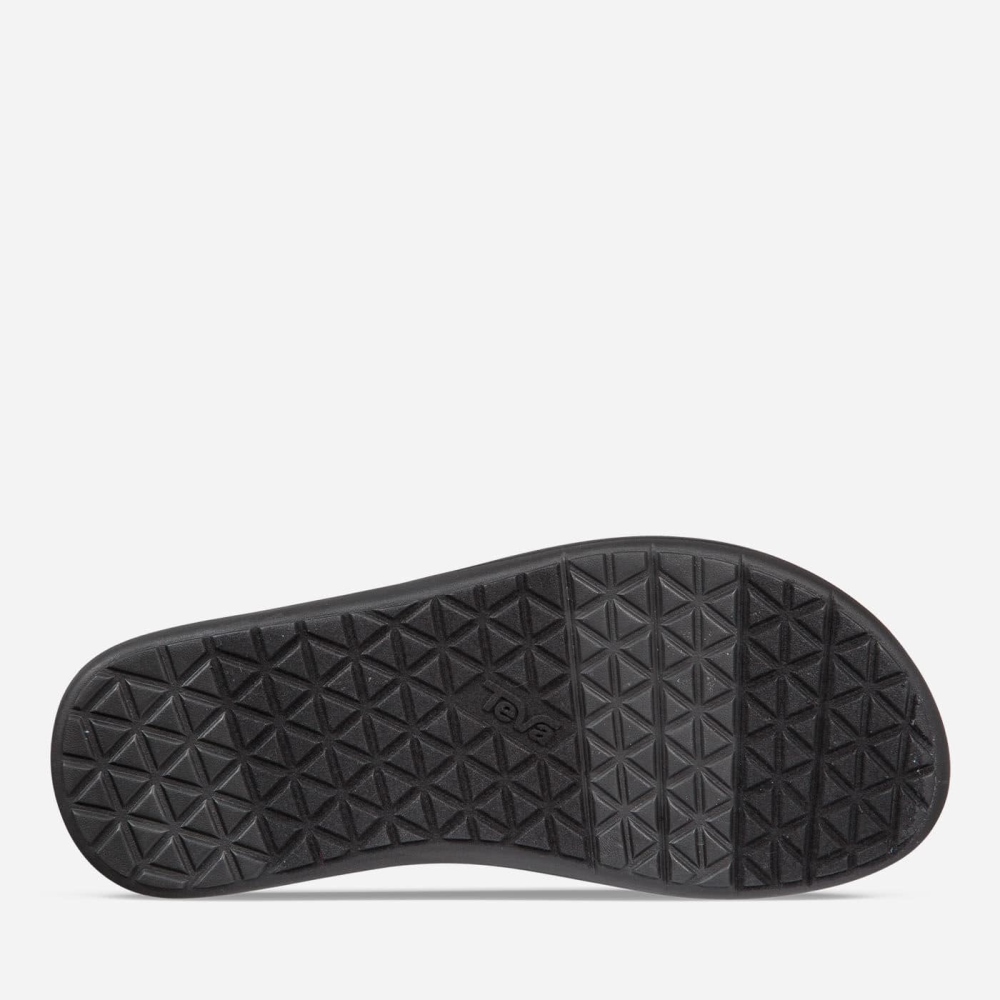 Teva Voya Flip Flops Herre Svarte | 04QYIRGVD