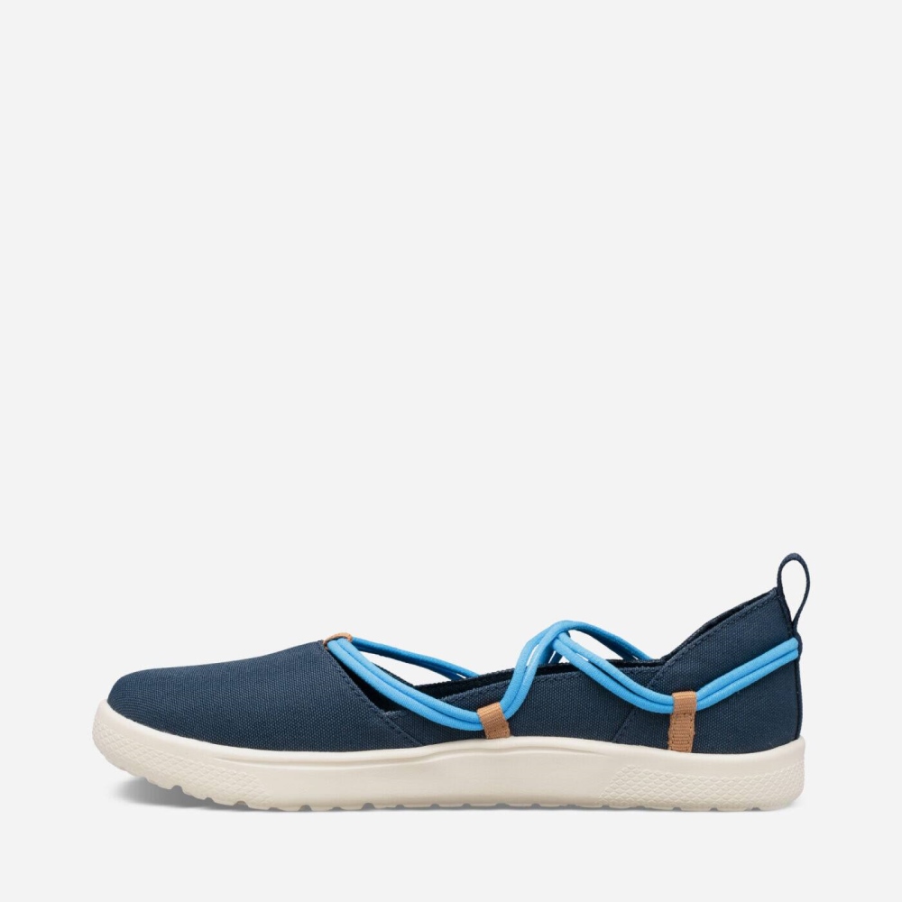 Teva Voya Infinity MJ Joggesko Dame Svarte Blå | 36ELSWHNX