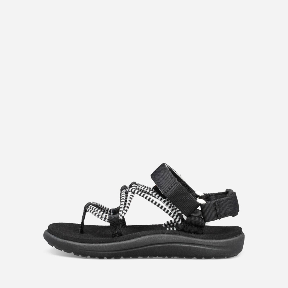 Teva Voya Infinity Tursandaler Barn Svarte Hvite | 31HYWNRAD