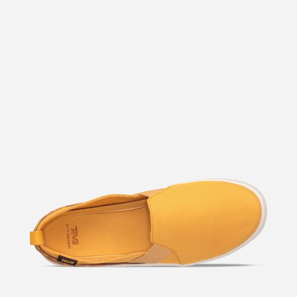 Teva Voya Slip On Joggesko Dame Gul | 20UTAPODK