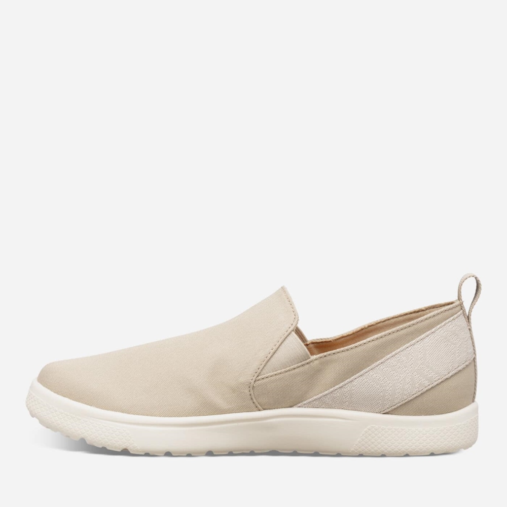 Teva Voya Slip On Joggesko Herre Beige | 43HKZSYTF