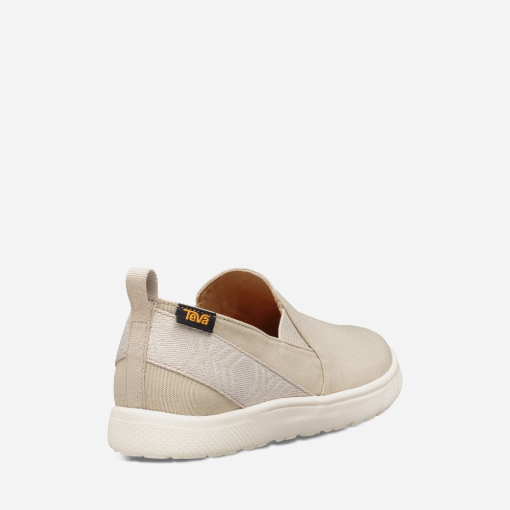 Teva Voya Slip On Joggesko Herre Beige | 43HKZSYTF