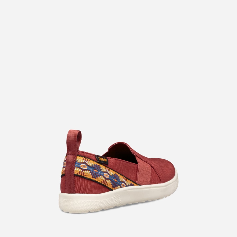 Teva Voya Slip On Sko Dame Rød | 92CYISTQE