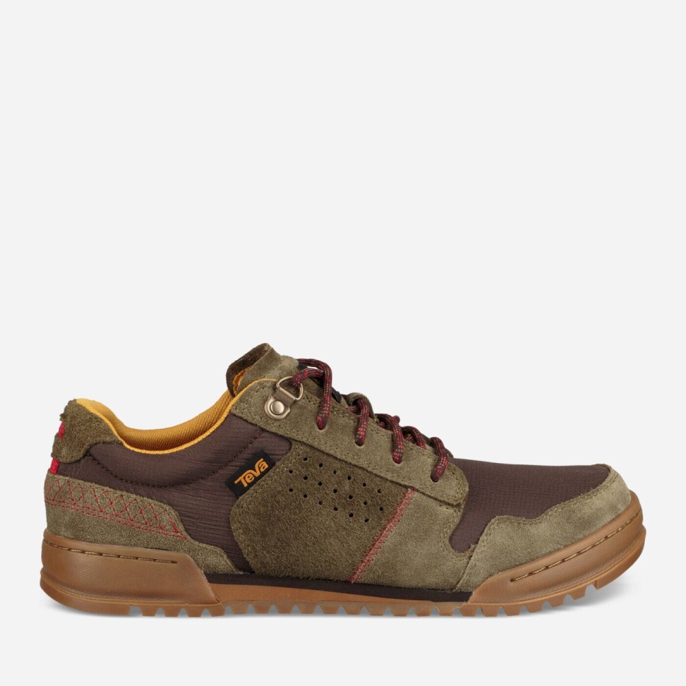 Teva Highside 84 Joggesko Herre Olivengrønne Brune | 87KDFRMOQ