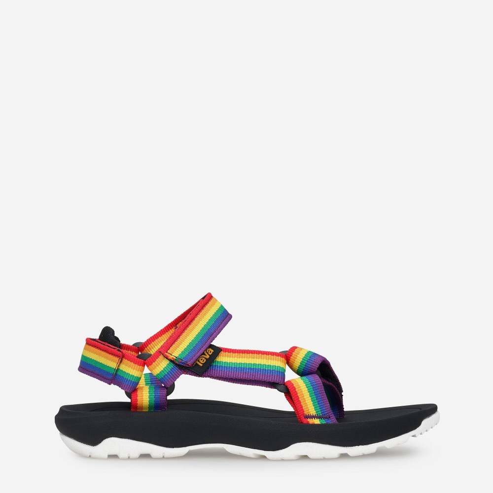 Teva Hurricane XLT2 Rainbow Pride Slip On Sko Barn Multicolor | 84MDUBERT