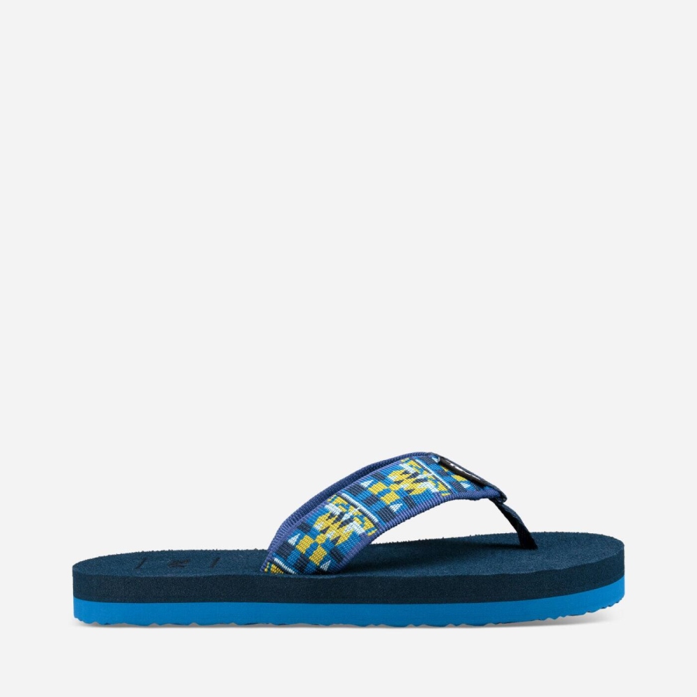 Teva Mush II Flip Flops Barn Blå | 50WVAHONY