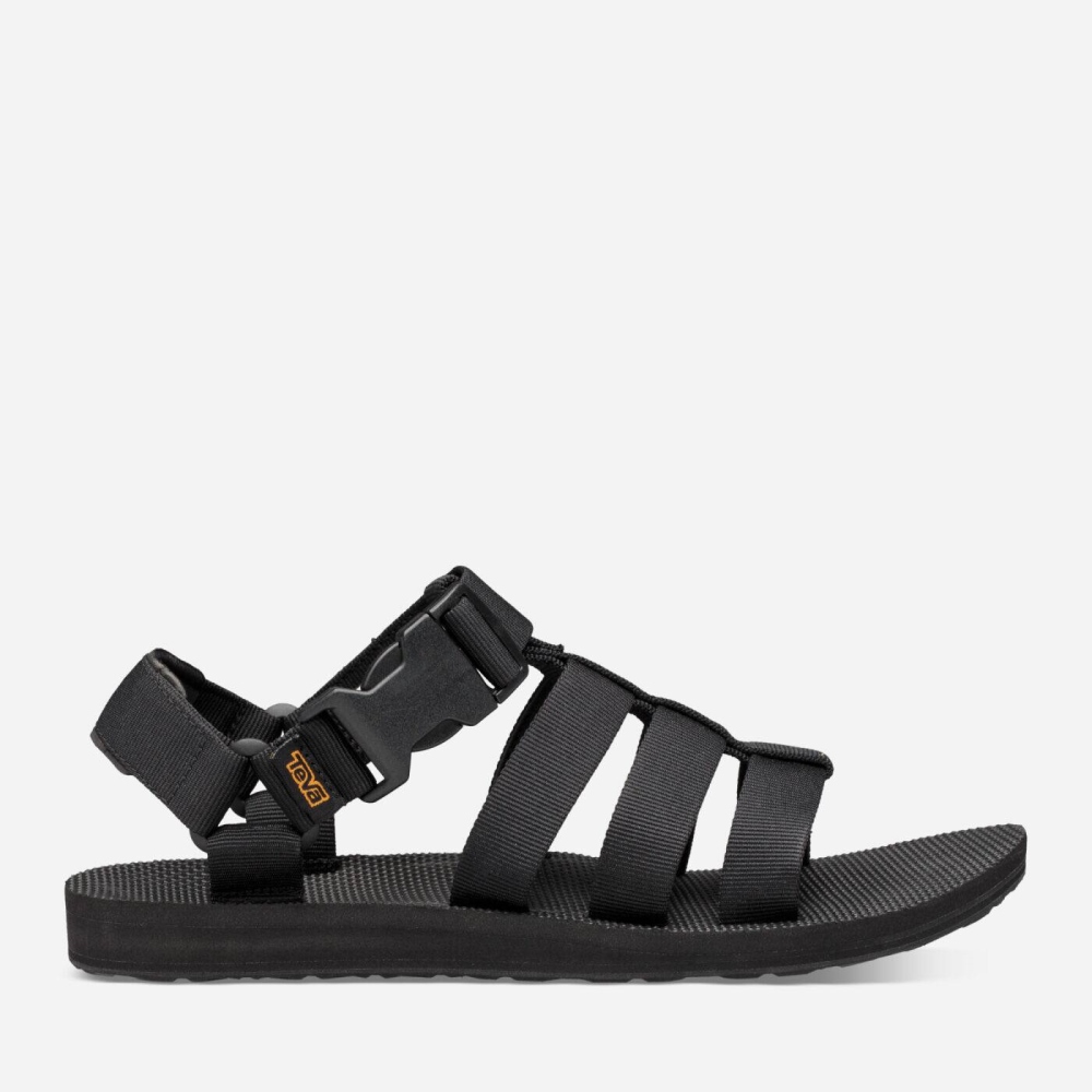 Teva Original Dorado Tursandaler Herre Svarte | 08MTXGIFU