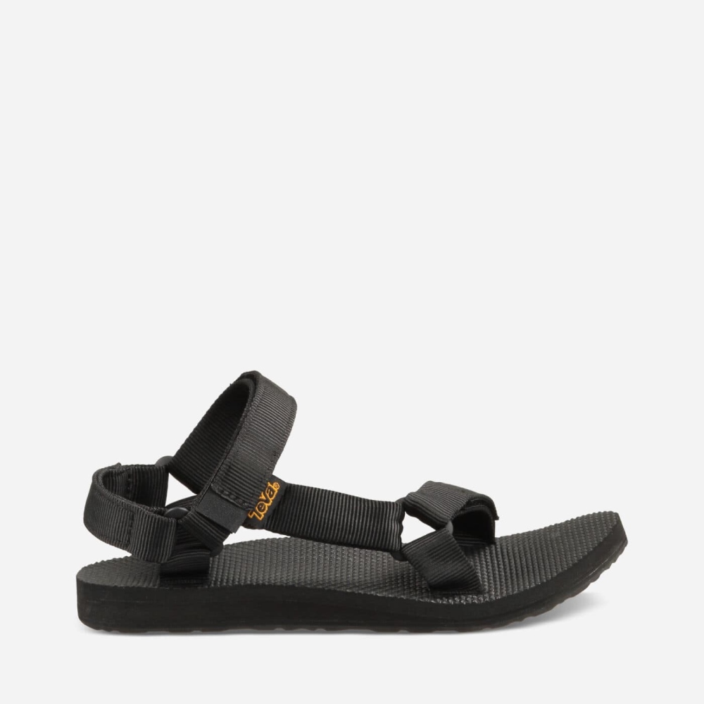 Teva Original Universal Tursandaler Dame Svarte | 35XRALYHO