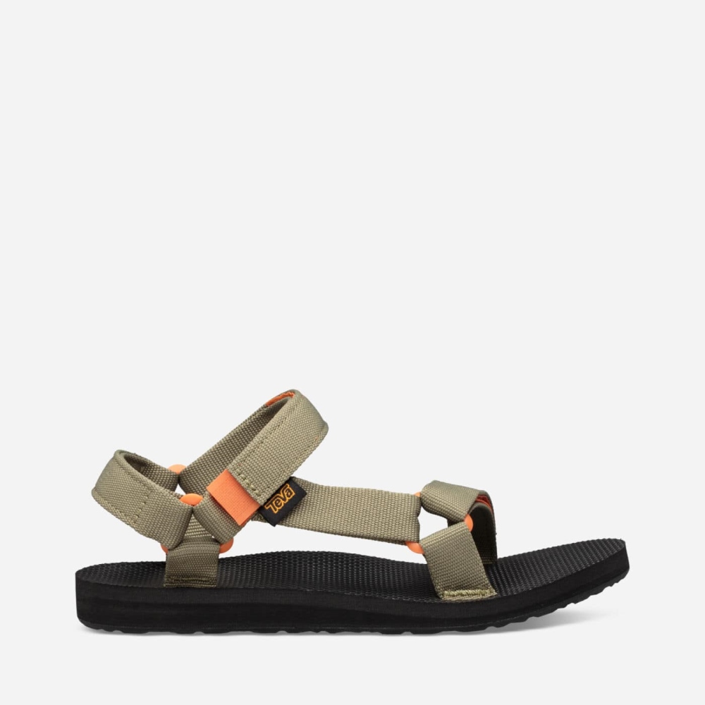 Teva Original Universal Tursandaler Dame Olivengrønne | 97BZQAMFI