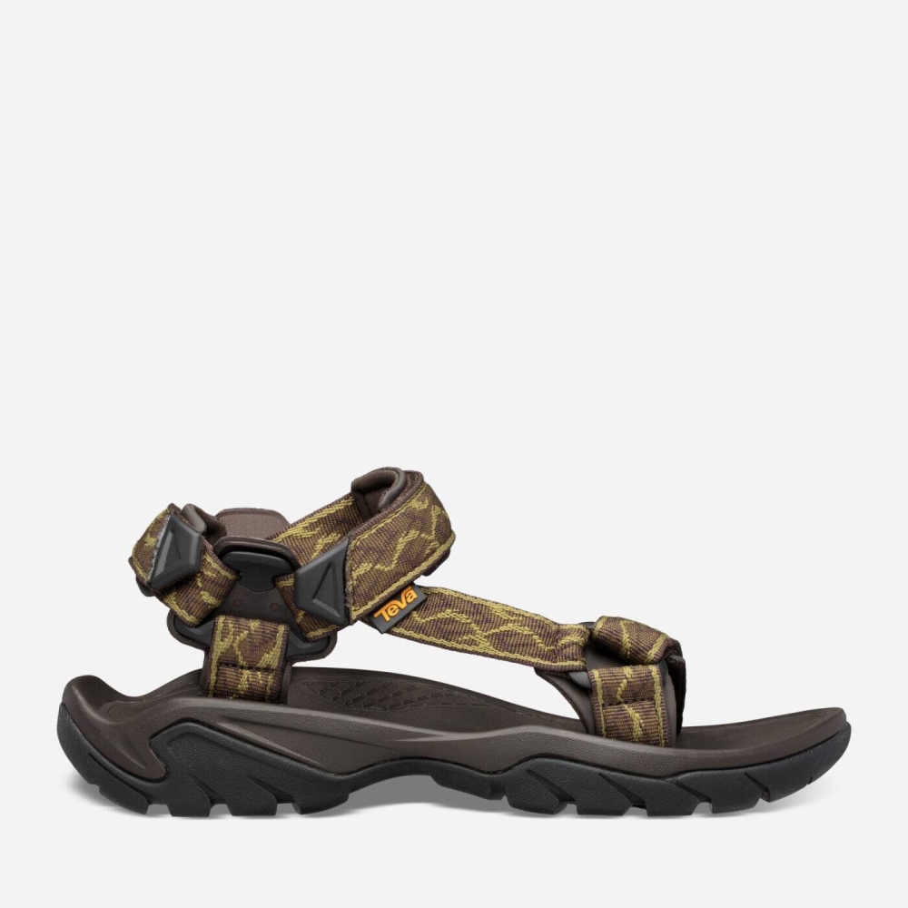 Teva Terra Fi 5 Universal Sandaler Herre Olivengrønne | 30XRYZSLA