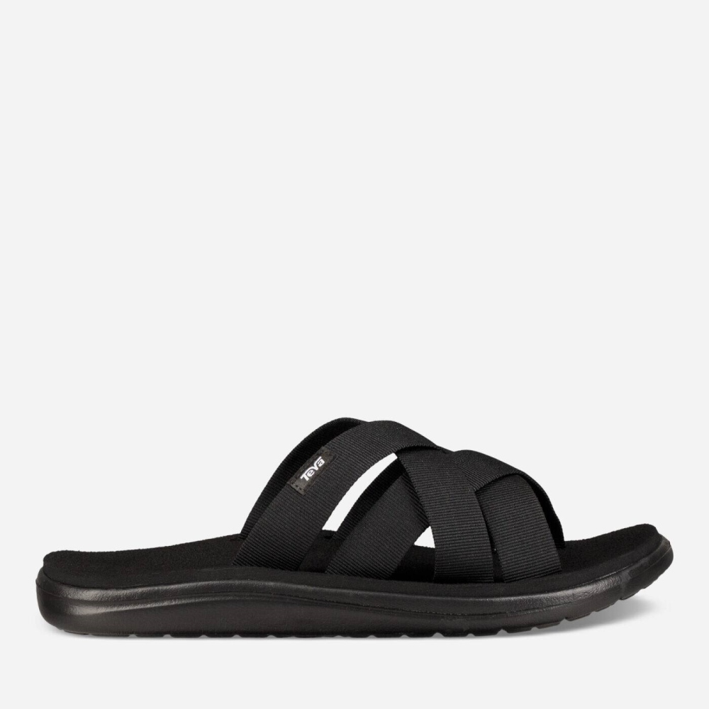 Teva Voya Badesandaler Sandaler Herre Svarte | 38XPWMCJS