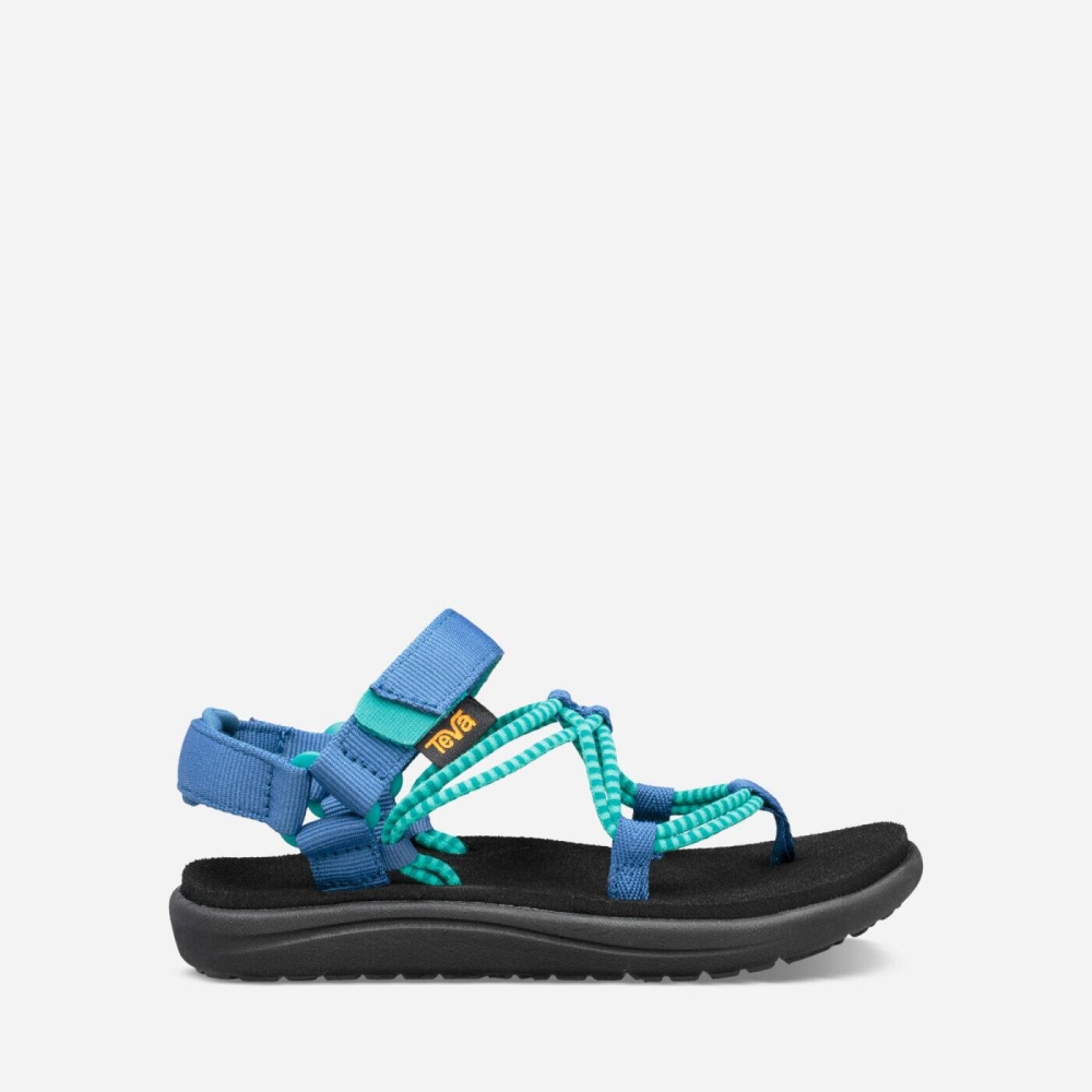 Teva Voya Infinity Tursandaler Barn Blå | 13BFUOCTW